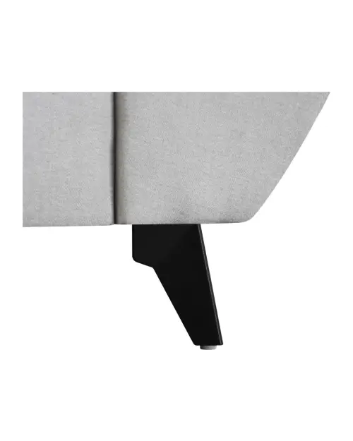 Doria velvet armchair cream