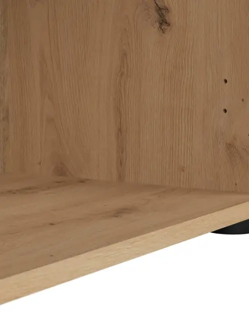 Estantería Space Office 42 cm con 2 estantes roble artisan