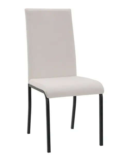 Silla tapizada Anne crema