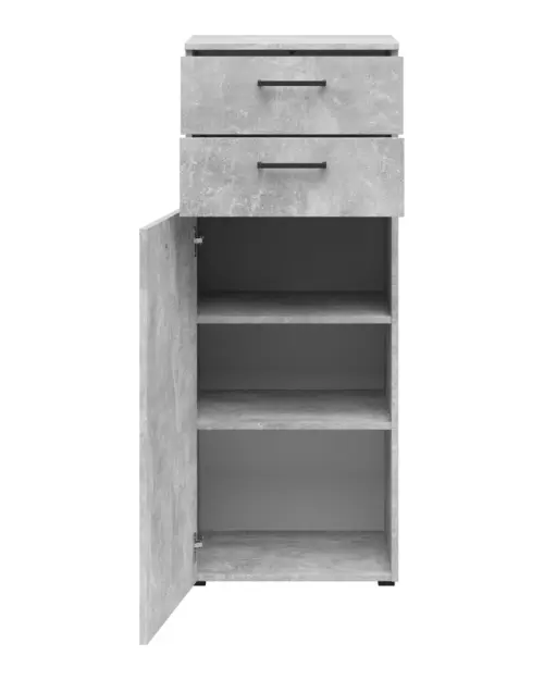 Cómoda MultiDo 45 cm con puertas y 2 cajones atelier claro