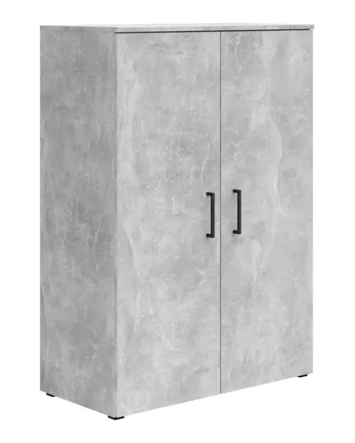 Estantería MultiDo 80 cm con 2 puertas atelier claro