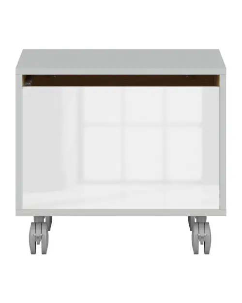 Cajonera Nandu 50 cm con compartimento gris claro