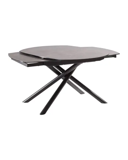 Mesa extensible Binz 130-190x100 negro/antracita