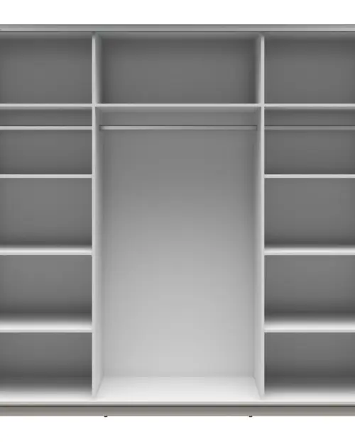 Armario de puertas correderas Tetrix 220 cm cachemira