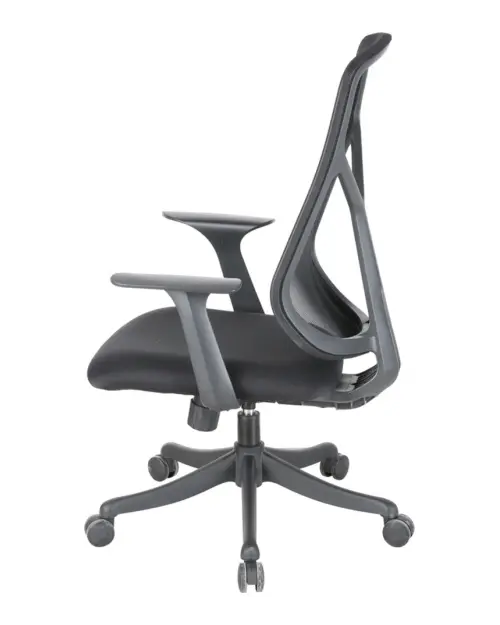 Silla giratoria Odo negra