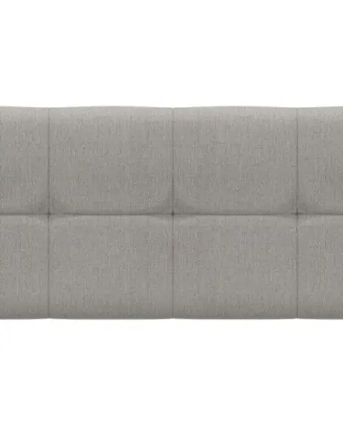 Panel tapizado para cama Tetrix 90 cm gris