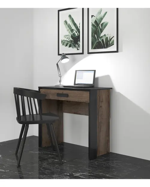 Tocador Kassel 85 cm con cajón roble monaster