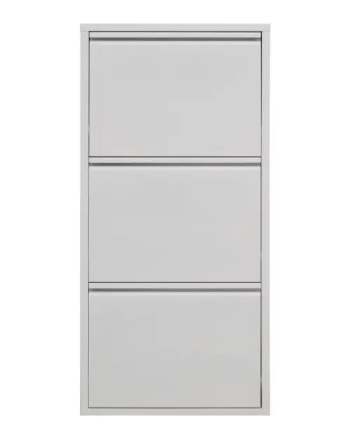 Zapatero Fly 50 cm con 3 puertas blanco