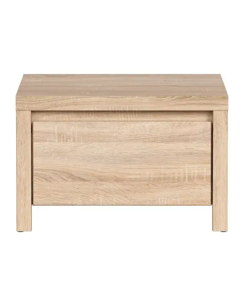 Тумба приліжкова Kaspian 51 см з шухлядою дуб сонома