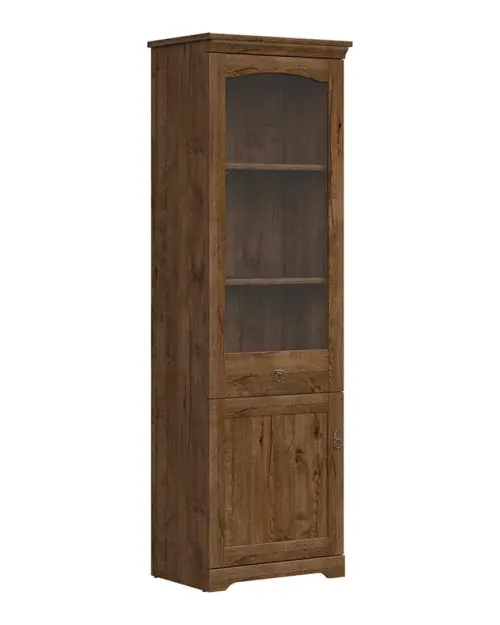 Vitrina Patras 63 cm con 2 puertas roble april