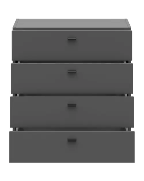 Cómoda System 64 con 4 cajones grafito
