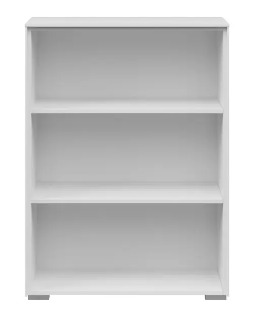 Estantería Nevada 81 cm con 2 estantes blanca