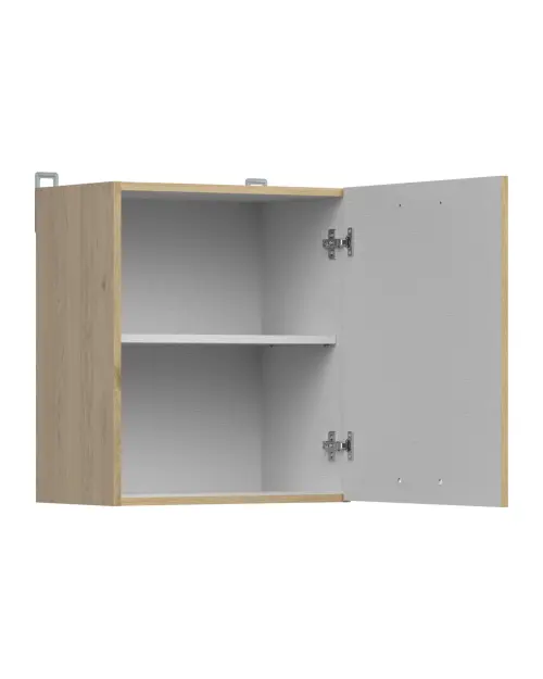 Szafka kuchenna górna Junona Line 50 cm z drzwiami lewymi/prawymi dąb bernstein