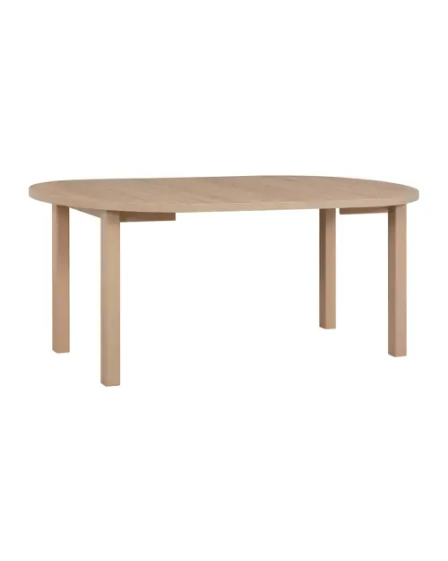 Round extendable table Balard 100-180/100 sonoma oak
