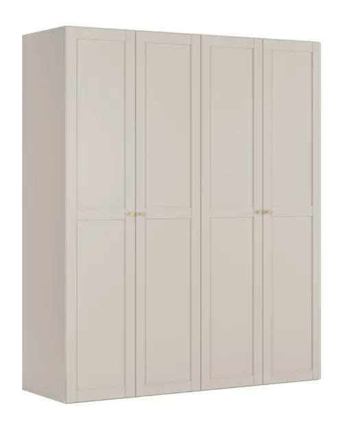 Modular wardrobe Flex 200 cm with 4 doors cashmere