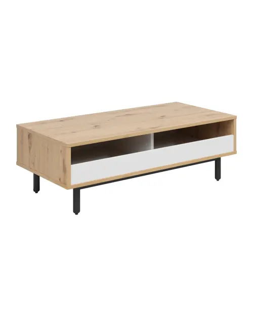 Mesa de centro Gap 110x60 roble artisan/blanco
