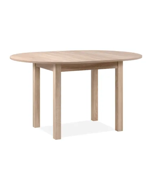 Mesa redonda extensible Coburg 100-140/x76 roble sonoma