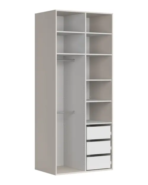 Szafa dwudrzwiowa Flex 100 cm kaszmir