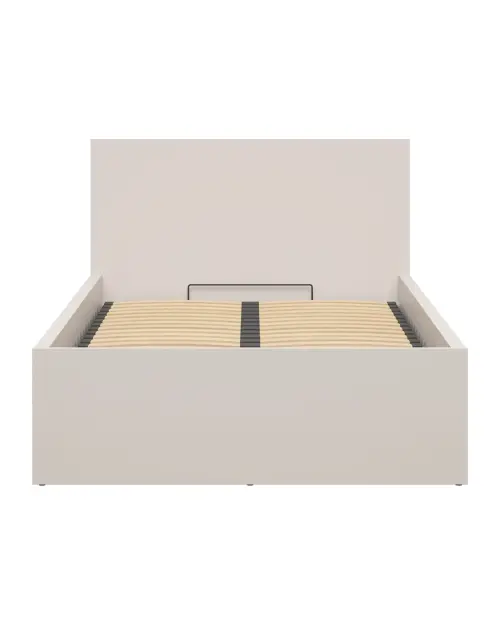 Cama Tetrix 120x200 con somier y contenedor cachemir