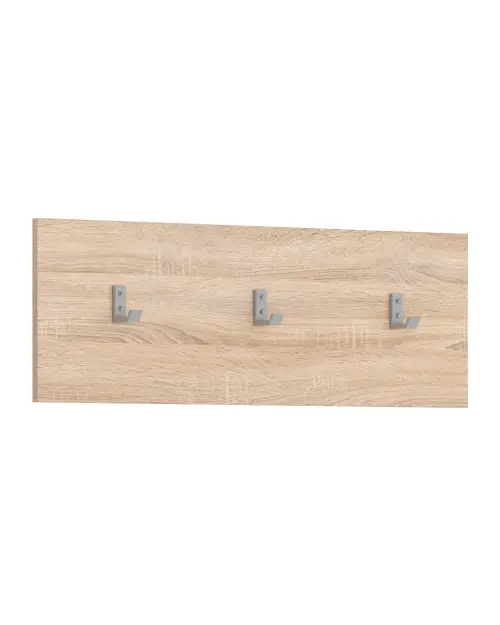 Perchero de pared para recibidor Nepo Plus roble sonoma