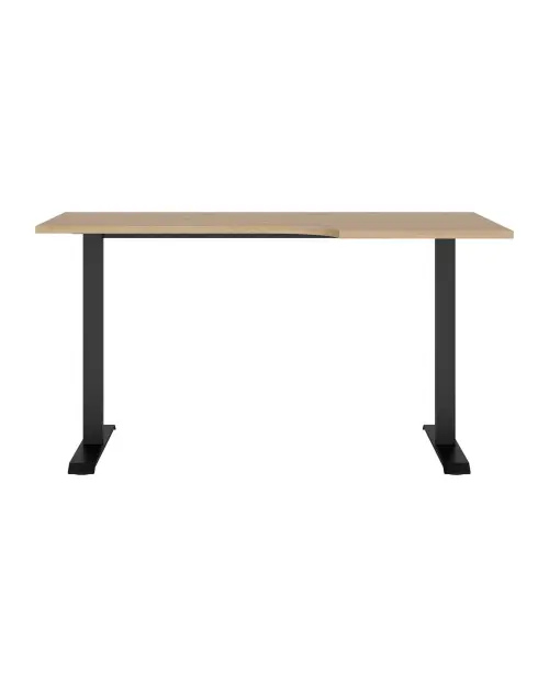 Escritorio de esquina Space Office 140 cm derecho roble artisan