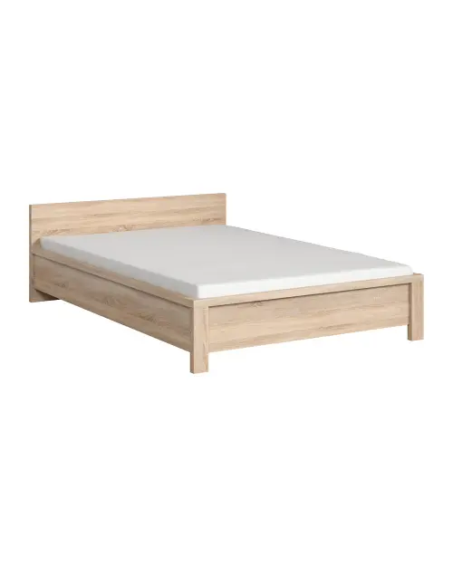 Cama Kaspian 140x200 roble sonoma