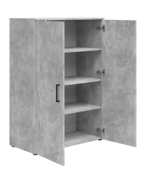 Estantería MultiDo 80 cm con 2 puertas atelier claro