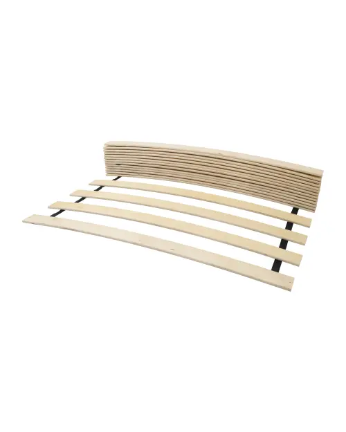 Roll-up slatted bed base for 120x200 bed