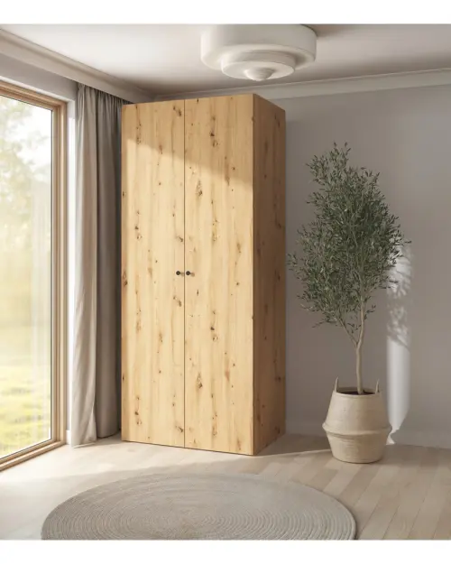 Szafa dwudrzwiowa Flex 100 cm dąb artisan