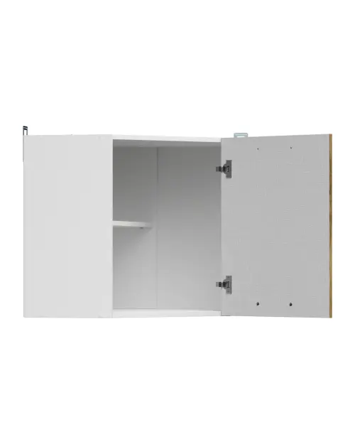 Szafka kuchenna górna Junona Line 60 cm narożna lewa/prawa dąb delano jasny