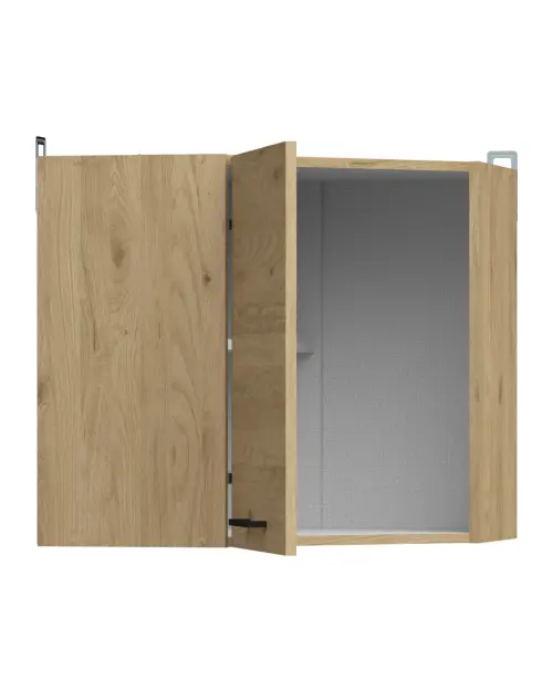 Armario de cocina superior Junona Line 60 cm de esquina izquierda/derecha roble bernstein