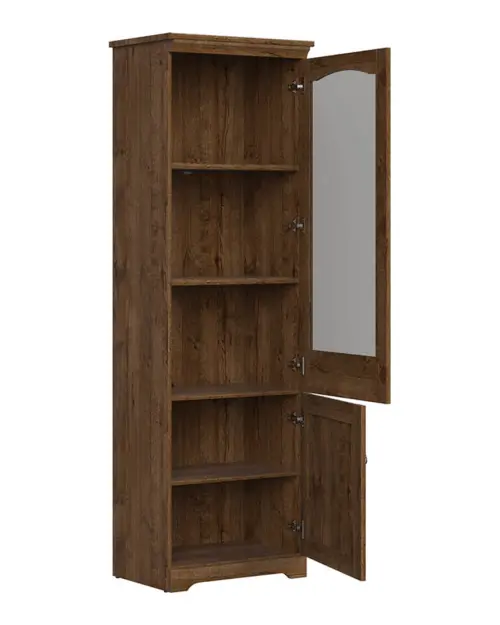 Vitrina Patras 63 cm con 2 puertas roble april