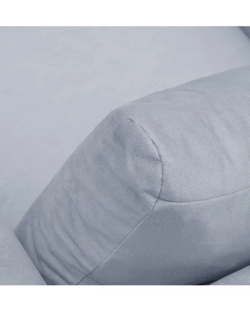 Диван односпальный раскладной Bunio с ящиком серый