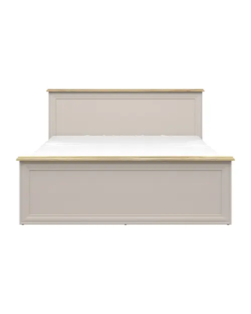 Cama Anga A 160x200 cachemira/roble mauvella