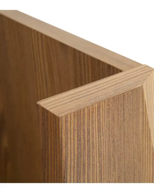 Estante de pared Bergen 156 cm alerce sibiu dorado