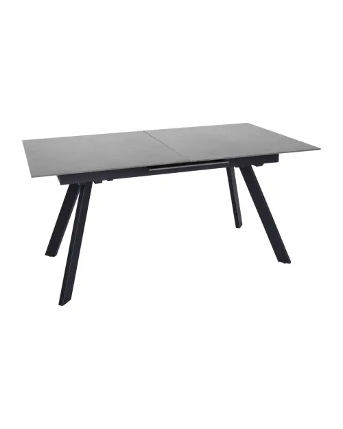 Mesa extensible Planet 160-200x90 negro/antracita