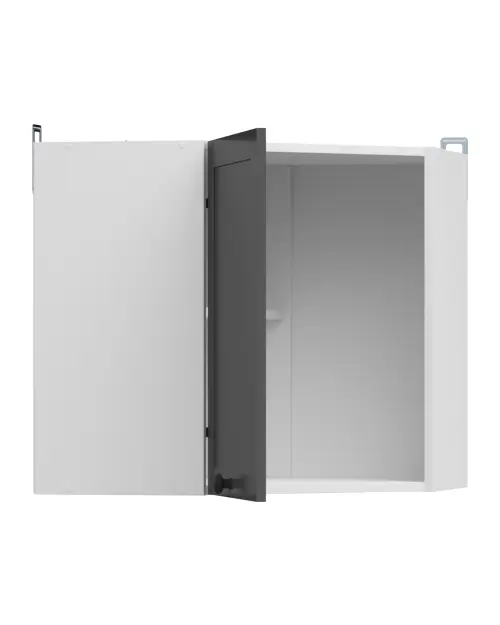 Armario de cocina superior Junona Line 60 cm de esquina izquierda/derecha grafito
