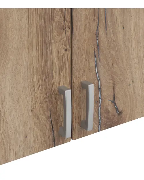 Altillo para armario Brando 181 cm con 4 puertas roble flagstaff oscuro