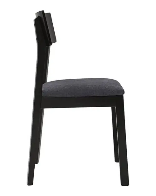 Стул мягкий Nina 2 велюровый темно-серый