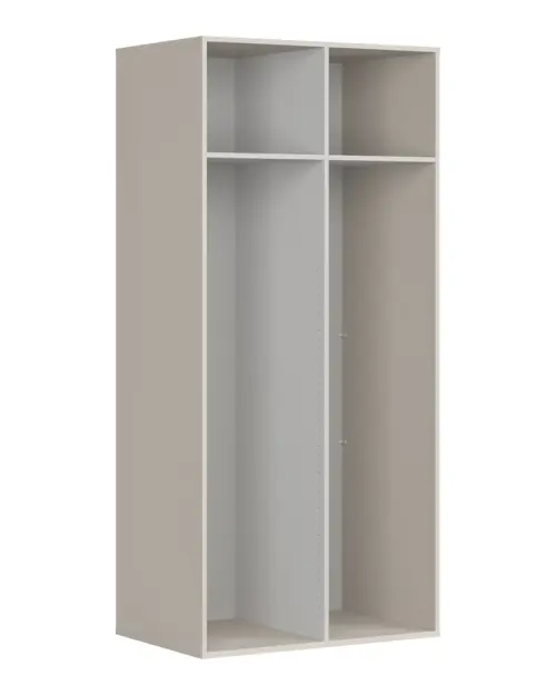 Two-door wardrobe Flex 100 cm cashmere