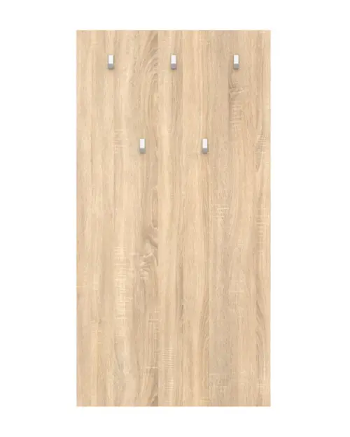 Perchero de pared para recibidor Nepo Plus roble sonoma
