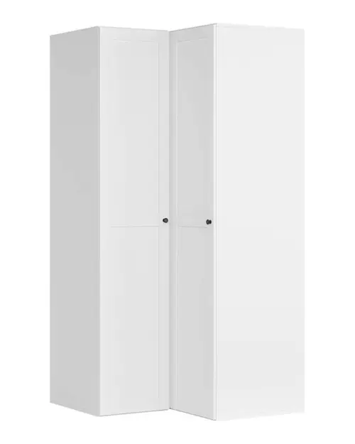 Armario modular de esquina Flex 120x118 cm blanco