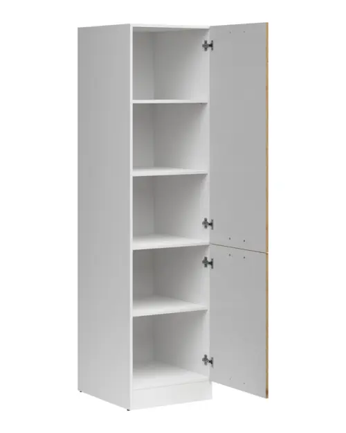 Armario bajo de cocina Junona Line 50 cm alto derecho roble delano claro