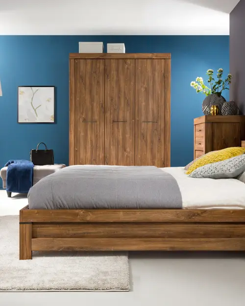 Cama Gent 160x200 roble stirling