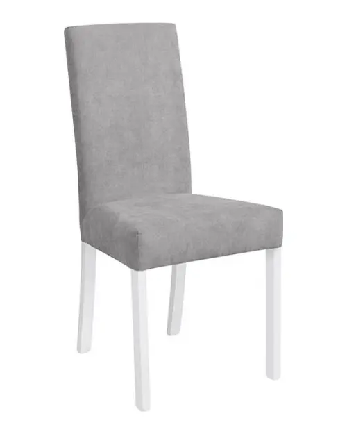 Стул мягкий Campel серый с белым