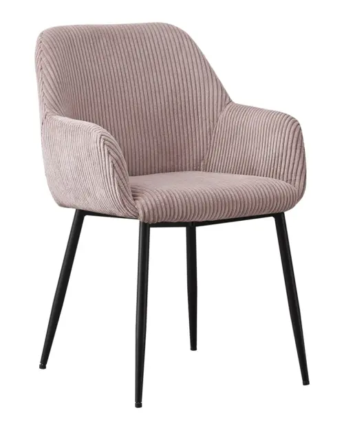 Silla tapizada Jessy rosa