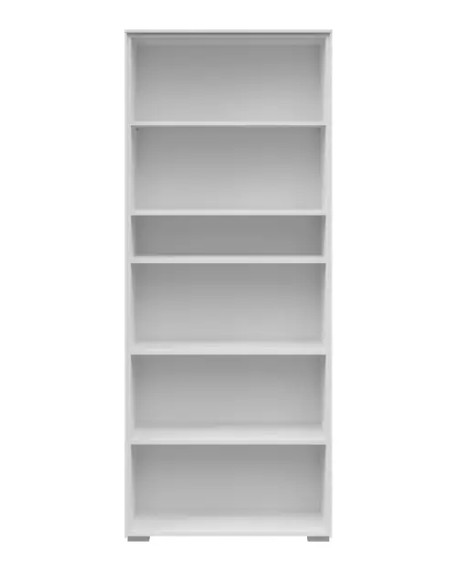 Estantería Nevada A 81 cm con 5 estantes blanca