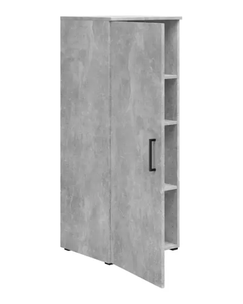 Estantería MultiDo 45 cm con puertas atelier claro