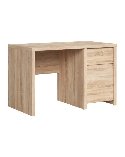 Письмовий стіл Kaspian 120 см з дверцятами та шухлядою дуб сонома