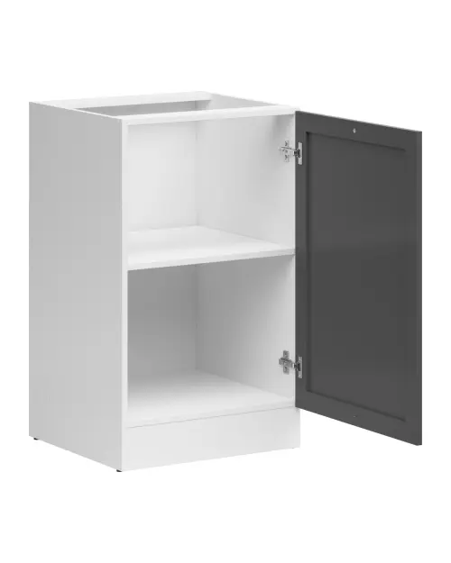 Szafka kuchenna dolna Junona Line 50 cm prawa grafit